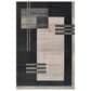 Momeni Edition EDI-4 8"11" x 12"6" Charcoal Area Rug, , large