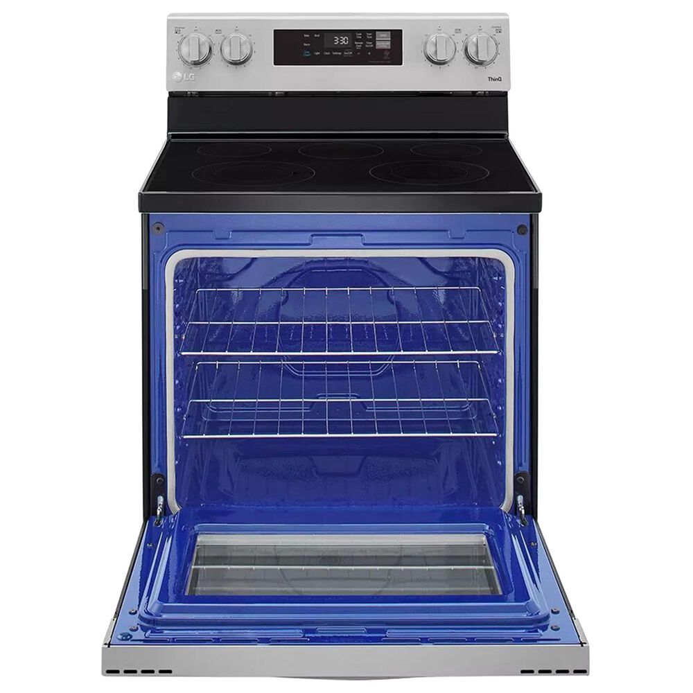 LG 3-Piece Kitchen Package with 1.7 Cu. Ft. Microwave Oven and Electric Range in Stainless Steel, , large