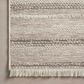 Amber Lewis x Loloi Malibu MAB-02 2"3" x 3"9" Ivory and Dove Indoor/Outdoor Area Rug, , large