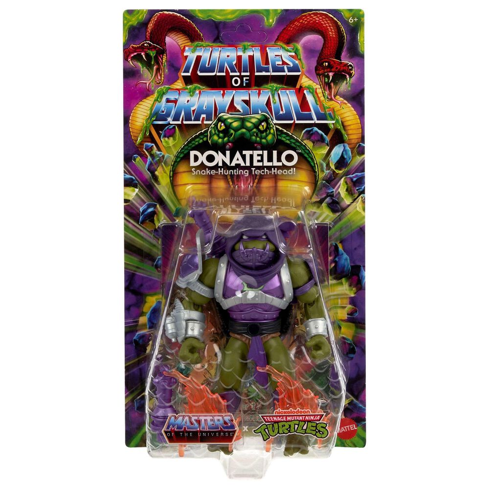 Barbie Origins Turtles Of Grayskull Action Figure - Donatello in Multicolor, , large
