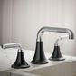 Kohler Tone Widespread Bathroom Sinks in Polished Chrome and Matte Black, , large