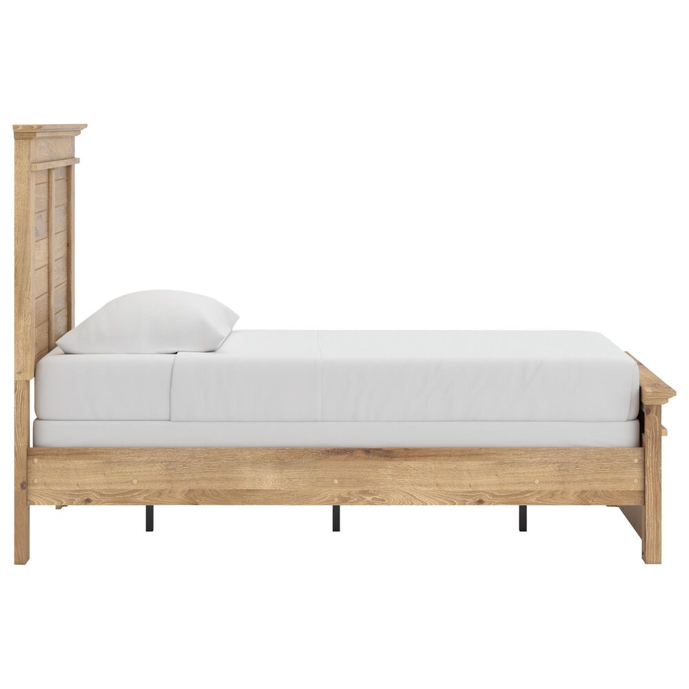 Ashley Makidern 2-Piece Twin Panel Bedroom Set in Natural Brown, , large