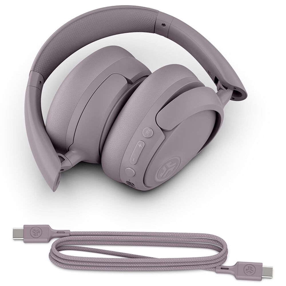 JLab Over-the-Ear Wireless Headphone in Mauve, , large