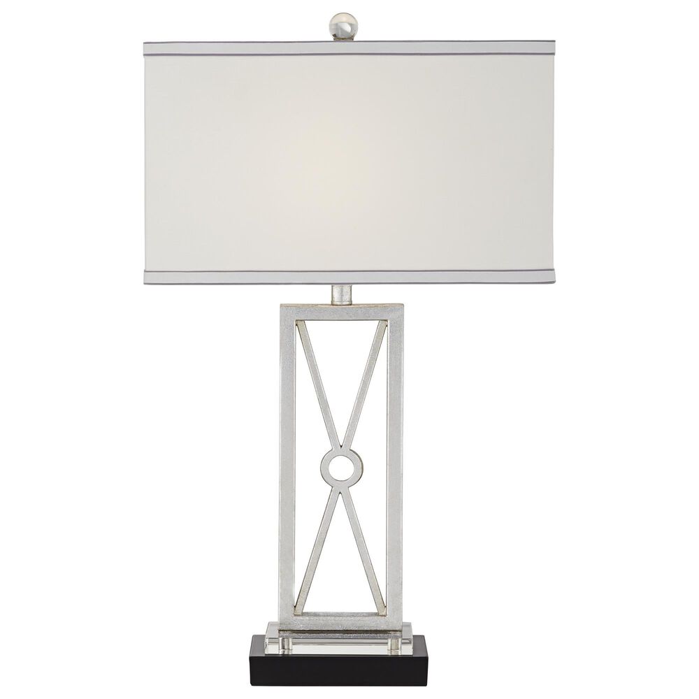 Pacific Coast Lighting Reflections Table Lamp in Silver Leaf, , large
