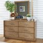 Homestyles Big Sur Mirror in Oak, , large