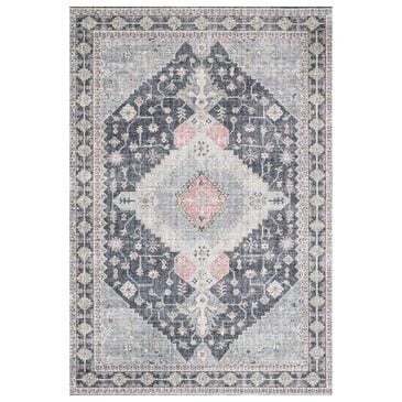 Loloi II Skye SKY-02 7"6" x 9"6" Charcoal Area Rug, , large