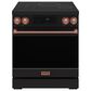 Thor Kitchen Gordon Ramsay 4.8 Cu. Ft. Professional Induction Range with Rose Gold Handle Kit in Black, , large