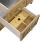 James Martin Vanities Lorelai 60" Double Vanity in Light Natural Oak with 3 cm Arctic Fall Solid Surface Top, , large