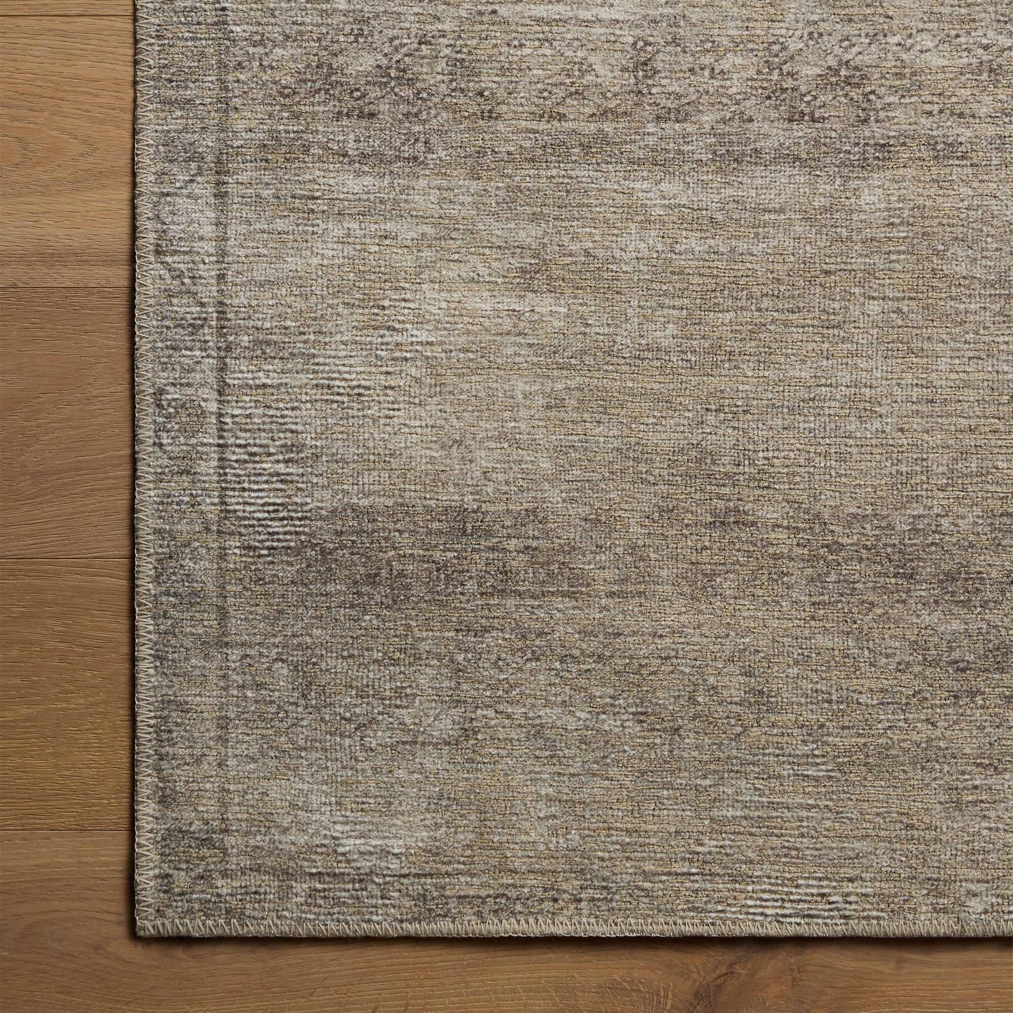 Amber Lewis x Loloi Cambria Ash and Bark 5' x 7'6