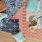 Nourison Garden Oasis Ivory and Navy 4" x 6" Indoor/Outdoor Area Rug, , large