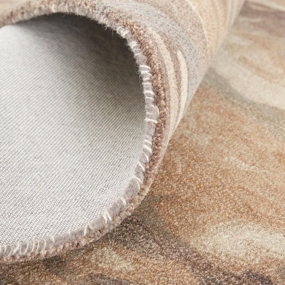 Feizy Amira 3&#39;6&quot; x 5&#39;6&quot; Brown Area Rug, , large