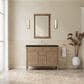 James Martin Kinnsden 48" Single Bathroom Vanity in Weathered Oak with 3 cm Phantome Eclos Top and Rectangular Sink, , large