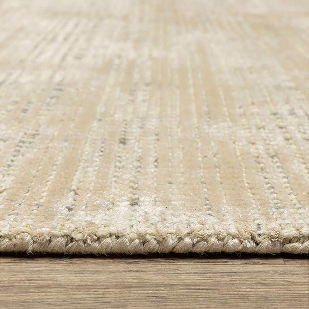Oriental Weavers Circa 5&#39; x 8&#39; Beige and Ivory Area Rug, , large