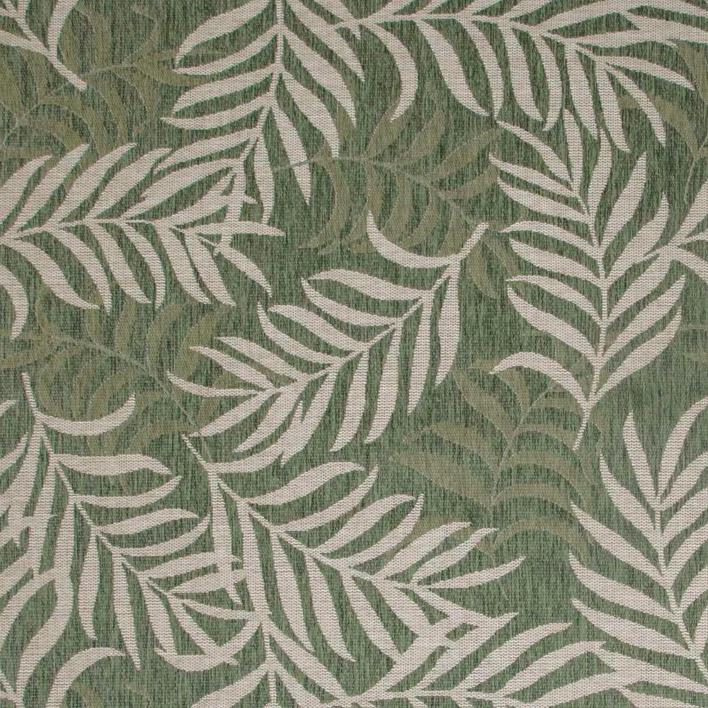 Nourison Garden Oasis GOA01 Green and Ivory 9&#39; x 12&#39; Indoor/Outdoor Area Rug, , large