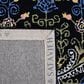 Safavieh Micro-Loop 5" Square Black and Green Area Rug, , large