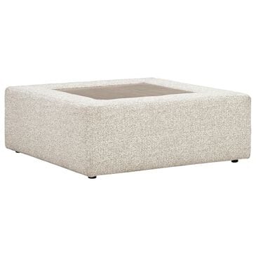 Ashley Ashbourne Estate Oversized Accent Ottoman in Snowstone, , large
