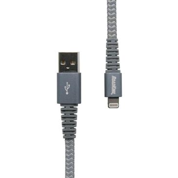 RoadKing 6" Heavy-Duty Lightning Cable in Silver, , large