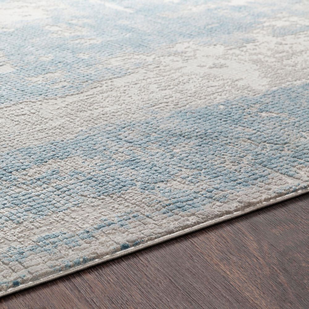 Surya Aisha 10&#39; x 14&#39; Light Blue, Gray, Light Gray and Off-White Area Rug, , large