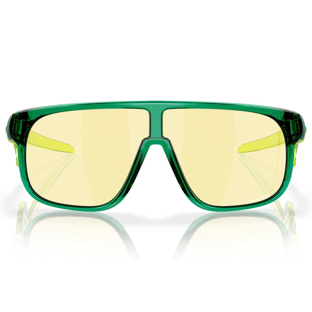 Oakley Inverter Youth Fit Gaming Sunglasses with Yellow Prizm Gaming Lenses in Crystal Green, , large