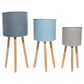 Maple and Jade Farmhouse Planter in Natural, Blue, Gray and Indigo (Set of 3), , large