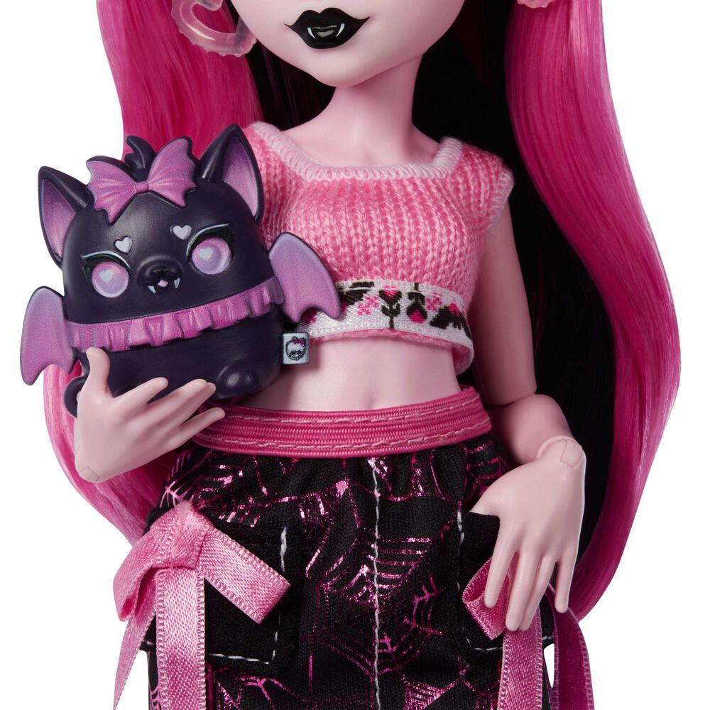 Monster High Self-Scare Secrets Draculaura Fashion Doll with Accessories, , large