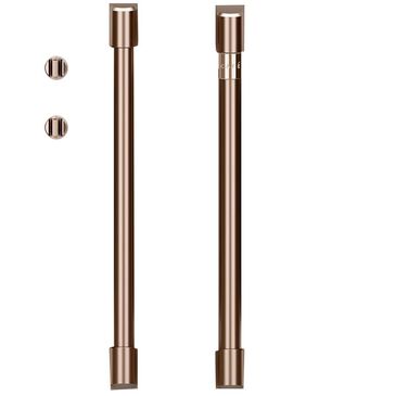 Cafe Handle and Knob Kit for Single Wall Oven in Brushed Copper, , large