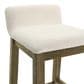 Armen Living Annikah Bar Height Stool in Putty Brown, , large