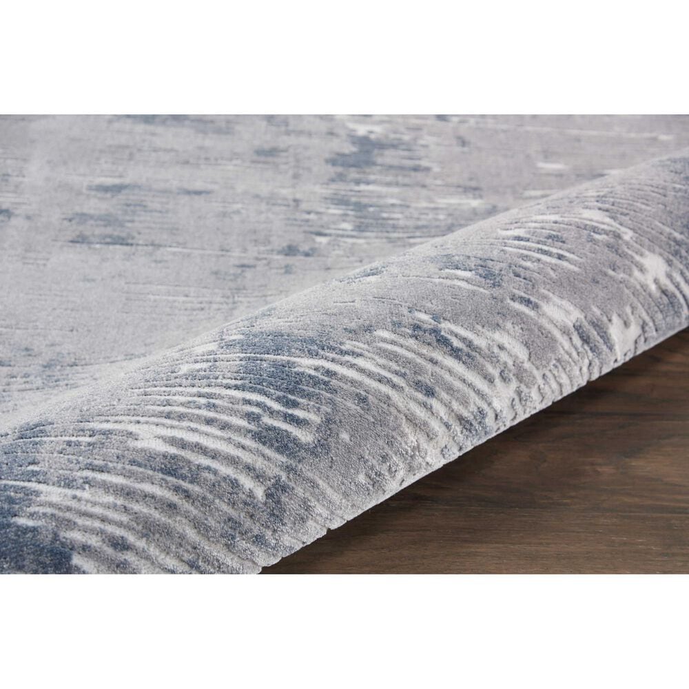 Nourison Rustic Textures RUS05 9&#39;3&quot; x 12&#39;9&quot; Grey Area Rug, , large