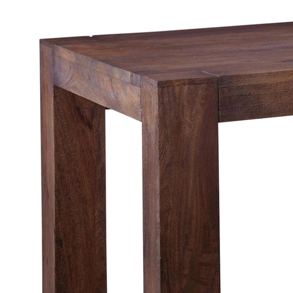 Bassett Mirror Company Walsh Dining Table in Rustic Brown Mango - Table Only, , large