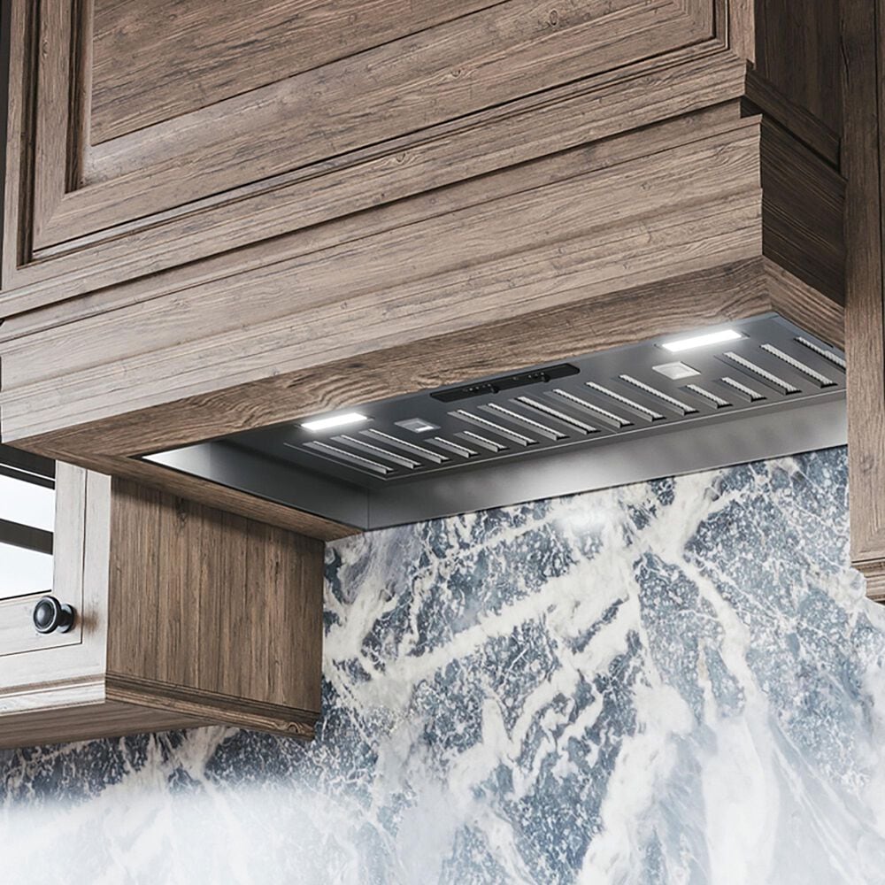 Zephyr Tornado I 28&quot; Range Hood Insert with Blower in Stainless Steel, , large