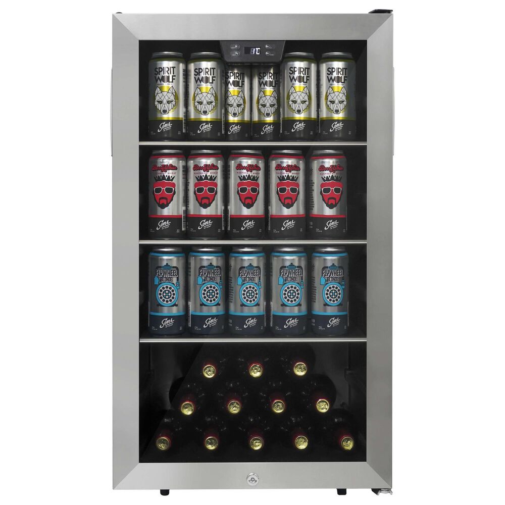 Danby 4.5 Cu. Ft. Beverage Center in Stainless Steel, , large