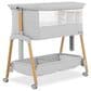 Evolur Lullaby Portable Bassinet in Light Grey, , large