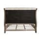 Belle Furnishings Americana Farmhouse King Sleigh Bed in Dusty Taupe, , large