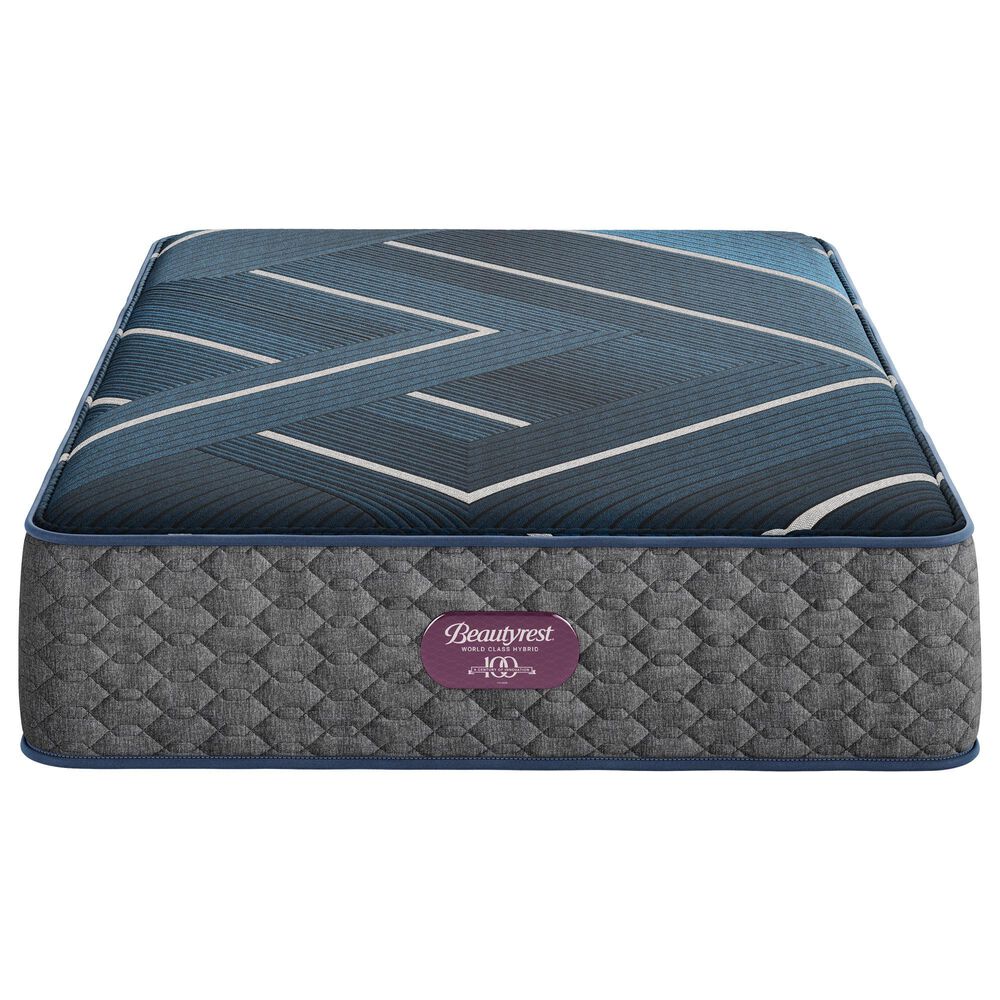Beautyrest World Class Level Four Hybrid Plush Twin Mattress, , large
