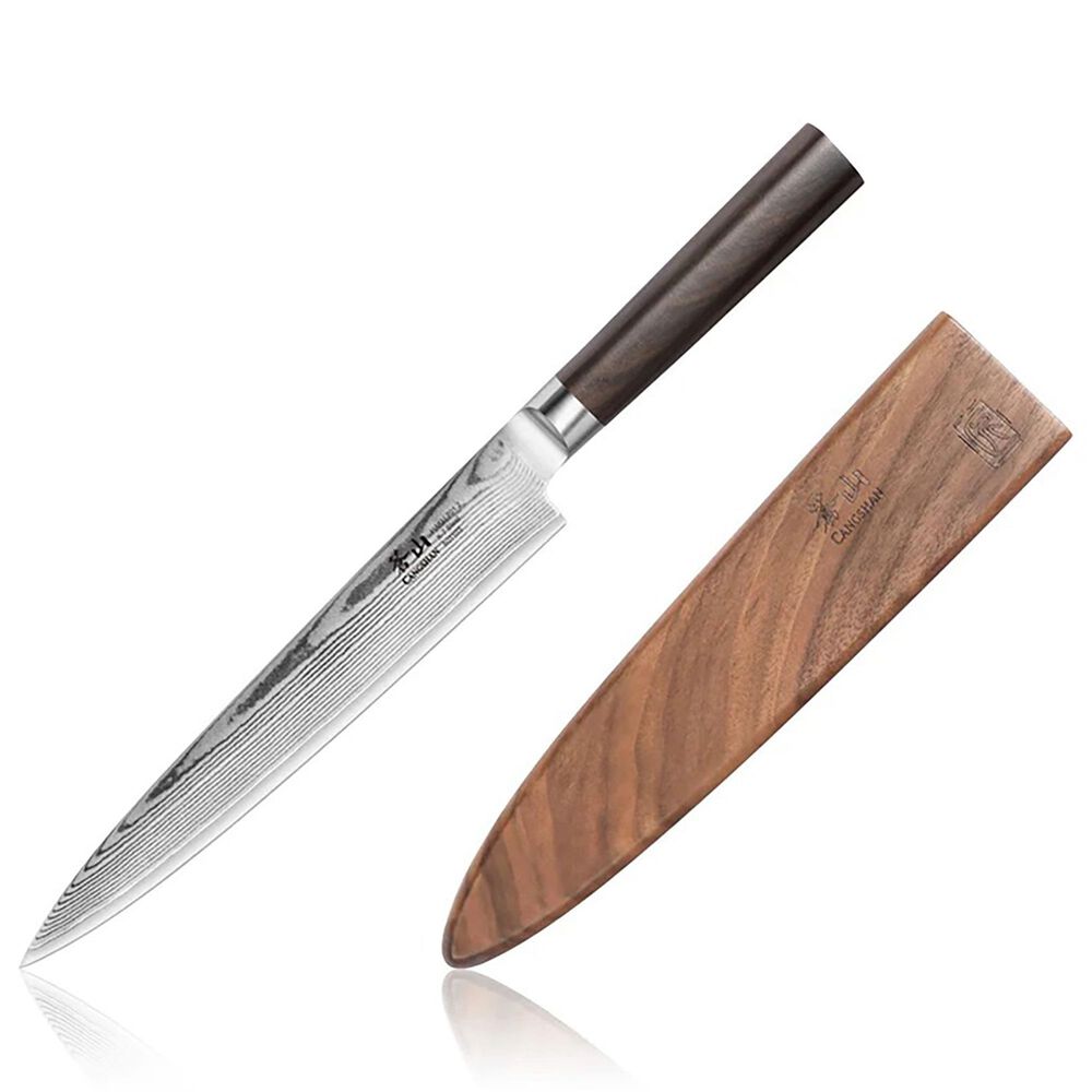 Cangshan Haku 8&quot; Sashimi Knife in Brown, , large