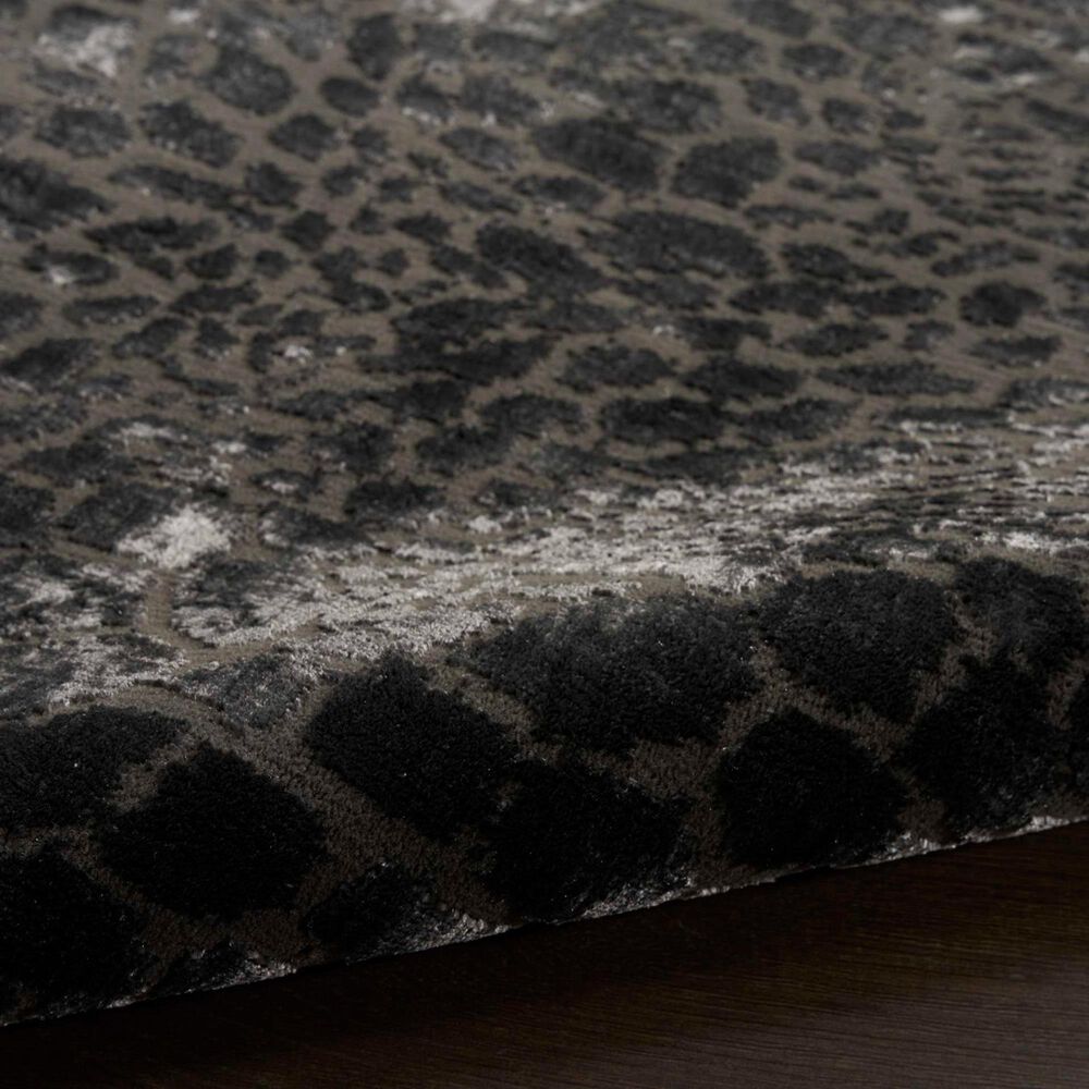 Nourison Desire Charcoal and Silver 9&#39; x 12&#39; Area Rug, , large