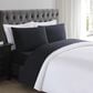 Pem America Truly Soft Everyday 4-Piece Queen Sheet Set in Black, , large