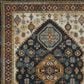 Oriental Weavers Aberdeen Tribal Border 7"10" x 10"10" Blue Area Rug, , large