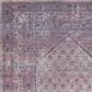 Surya Colin 7"10" x 10"2" Plum, Ink Blue, Dusty Pink and Cream Area Rug, , large