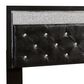Ashley Kaydell Queen Uph Panel Bed in Dark Gray and Black, , large