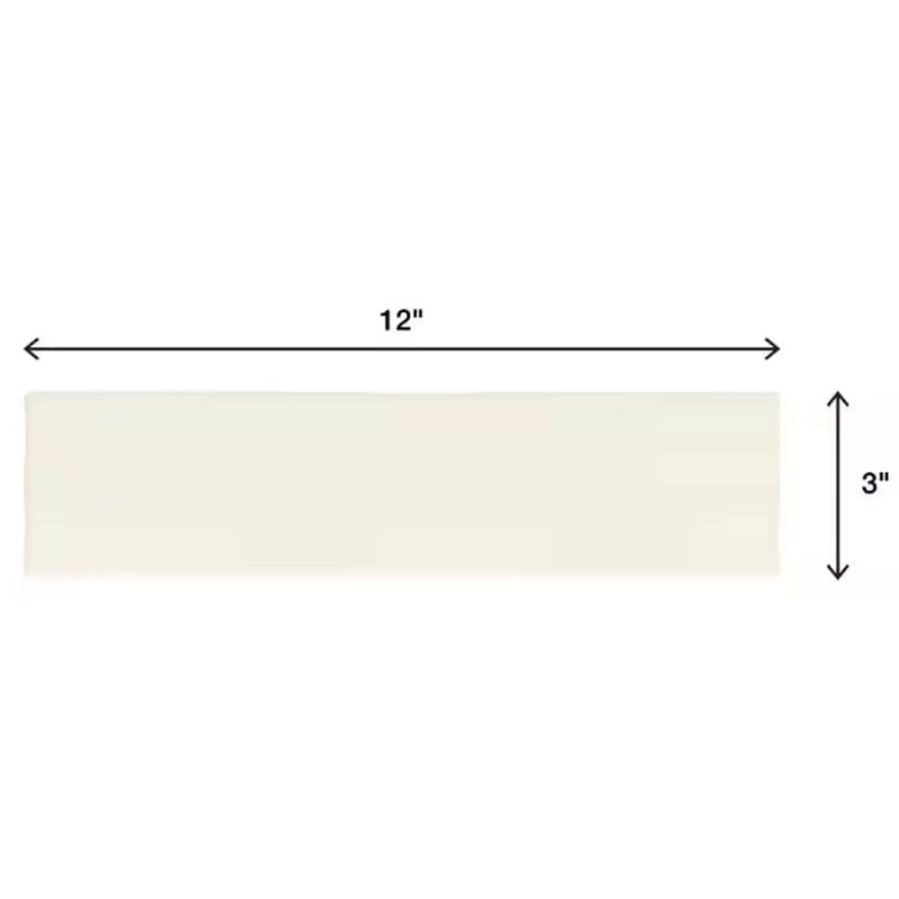 Dal-Tile Artcrafted Coconut 3&quot; x 12&quot; Glazed Ceramic Wall Tile, , large