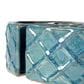 Alfresco Home Trellis Round Umbrella Patio Planter in Atlantis Blue (Set of 2), , large