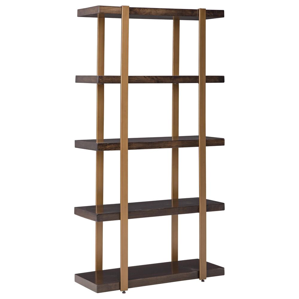 Signature Design by Ashley Beckville Bookcase in Gold and Brown, , large