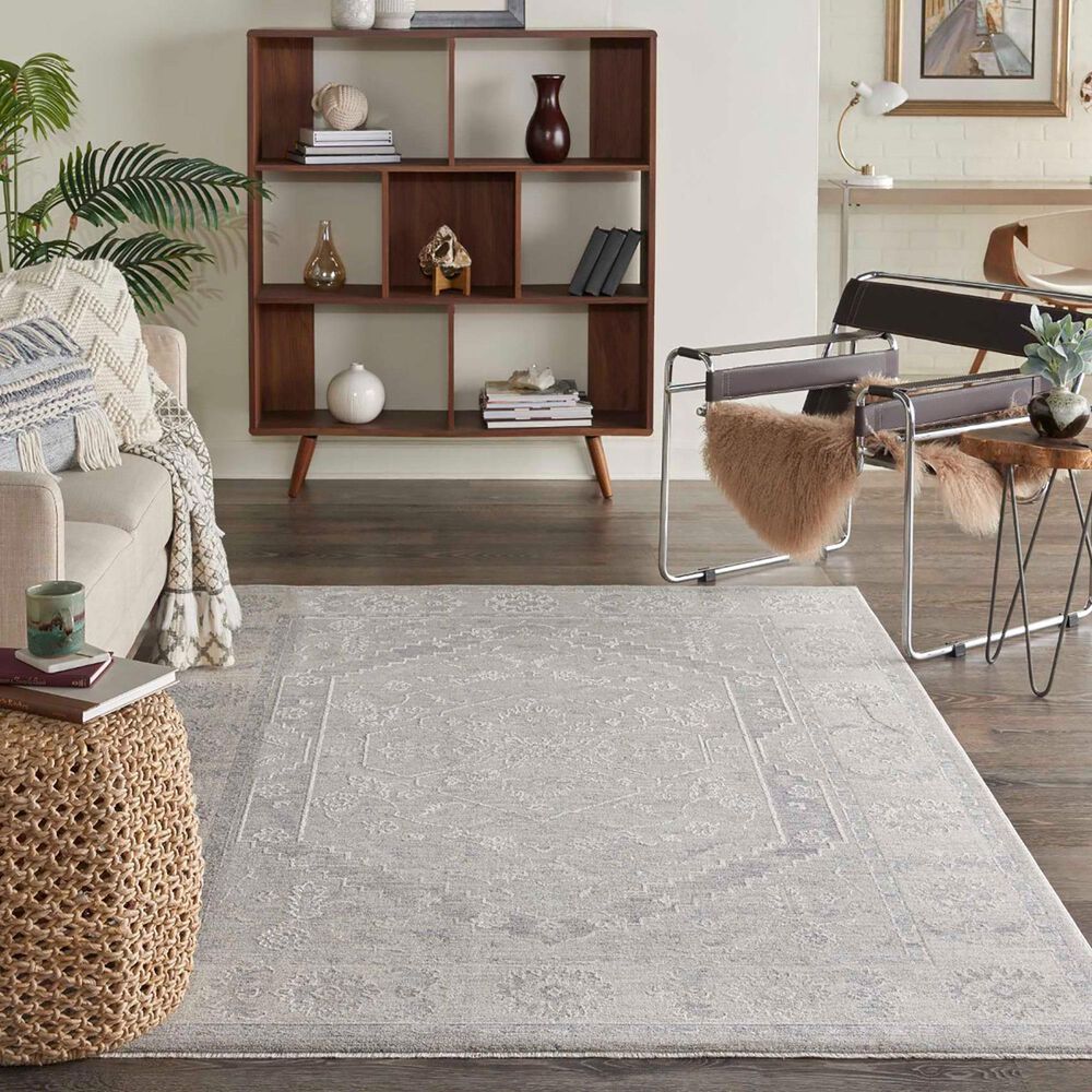 Nourison Infinite 7&#39;10&quot; x 10&#39;4&quot; Grey Area Rug, , large