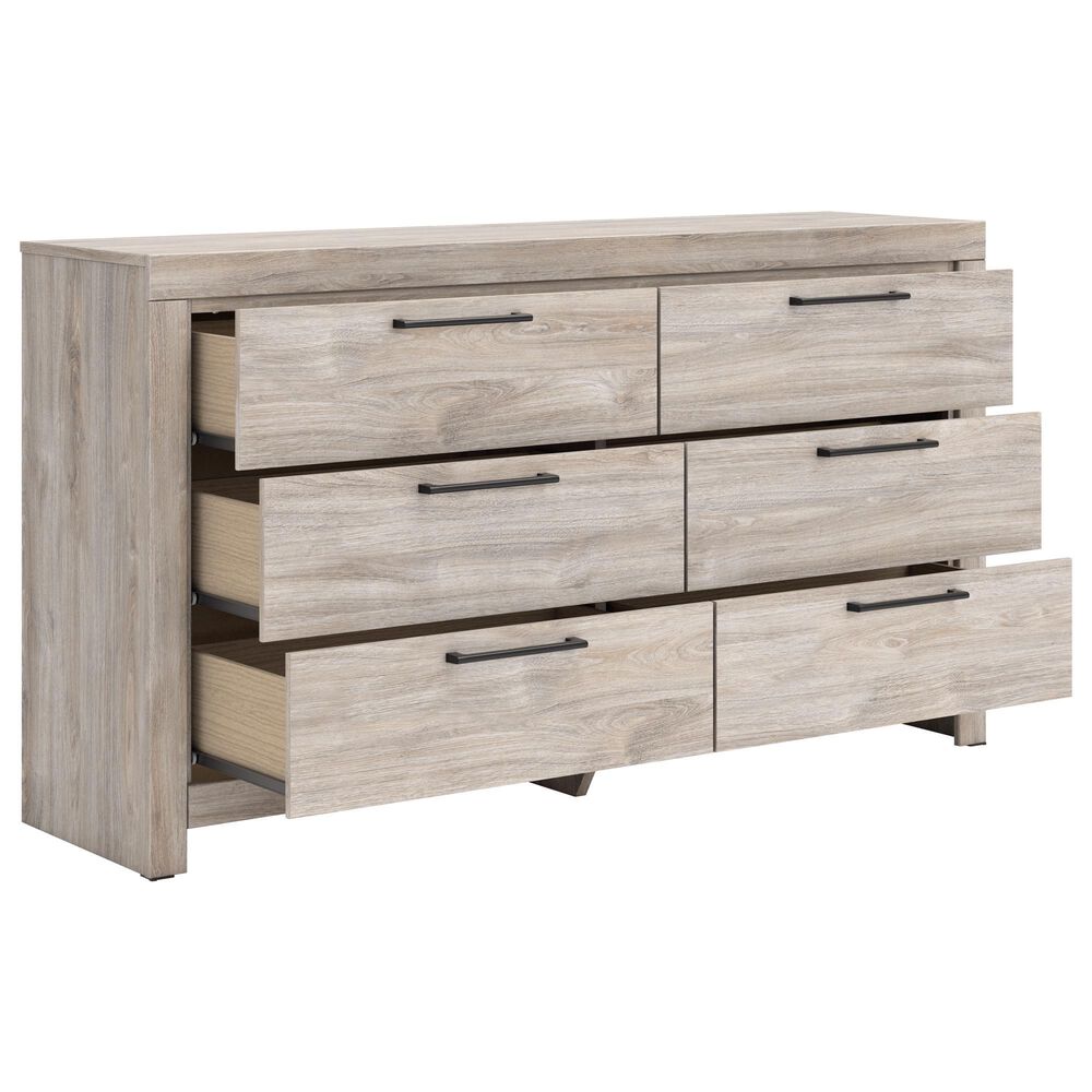 Ashley Broachmyn 6-Drawer Dresser Only in Light Gray, , large