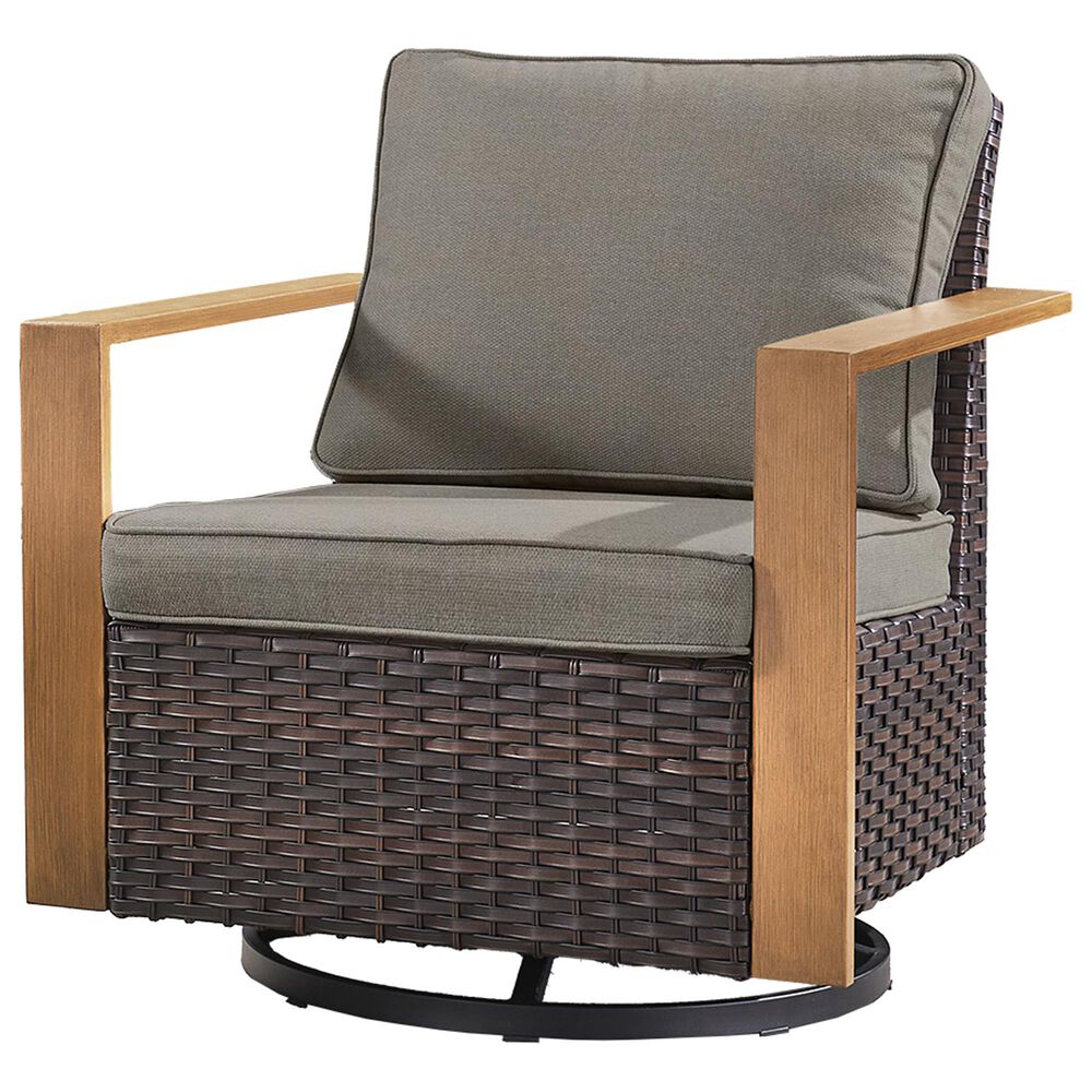 Sunwell Garden 7-Piece Patio Conversation Set in Gray, , large