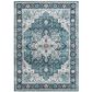 Central Oriental Rugease Chantal 5" x 7" Green and Ivory Area Rug, , large