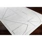Surya Hightower 9" x 13" Charcoal, White and Black Area Rug, , large