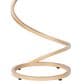 Linon Home Decor Rian Spiral Drink Table in Gold and White, , large