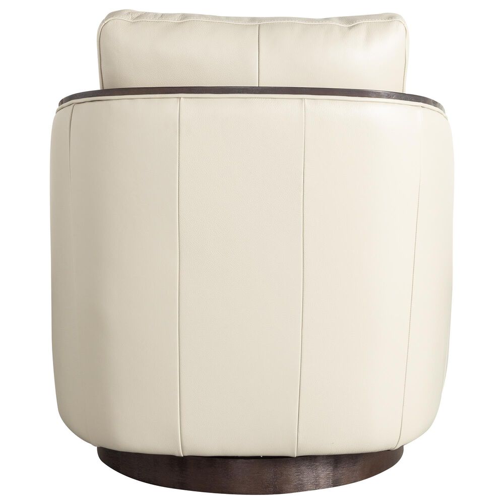 Interlochen Leather Swivel Chair in Florida Stone, , large
